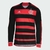 Camisa Manga Longa Adidas Flamengo Home 2024/25