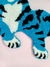 Tigresa azul (tapete de parede) na internet