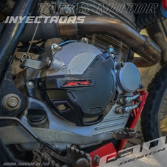 Protector tapas motor Honda tornado xr250 INYECTADAS