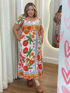 Vestido Cancun Viscose - Cherry Moda Plus Size