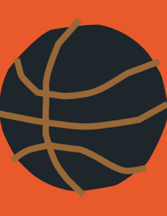 Basketball emoji on internet