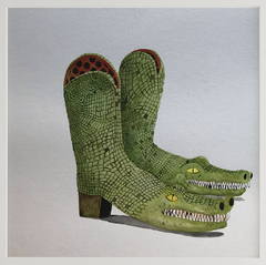 Botas de cocodrilo