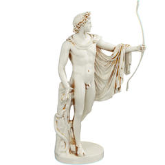 Estátua Apolo Belvedere - Deus Grego do Sol - comprar online