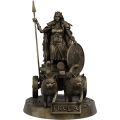 Estátua Imagem Freya na Carruagem na internet