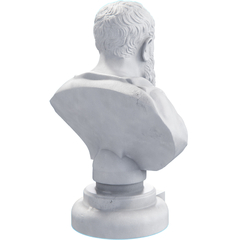 Estátua Busto Zenão de Cítio - Filósofo Estoicismo - Renascença