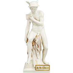 Estátua Mercúrio Mitologia Romana Estatueta