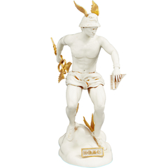 Estátua Hermes - Versão com Caduceu