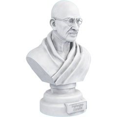 Estátua Busto Mahatma Gandhi - Pacifista - Não Violência - comprar online