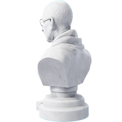 Imagem do Estátua Busto Mahatma Gandhi - Pacifista - Não Violência