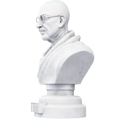 Estátua Busto Mahatma Gandhi - Pacifista - Não Violência