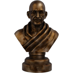 Estátua Busto Mahatma Gandhi - Pacifista - Não Violência na internet