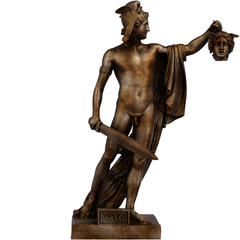 Estátua Perseu Semi Deus Herói Grego na internet
