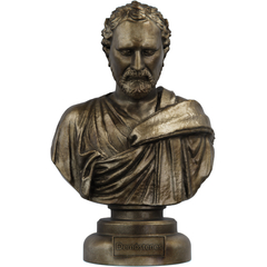Estátua Busto Demóstenes - Orador Grego - Renascença