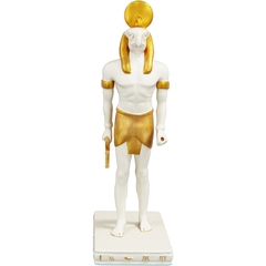 Estátua Hórus Deus Do Sol E Lua Egípcio - Estatueta - loja online