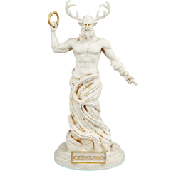 Estatua Deus Cernuno Celta Wicca - Estatueta Cernunnos na internet