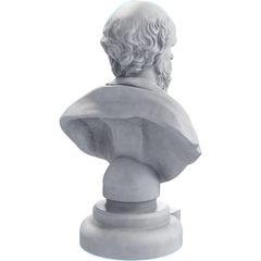 Estátua Busto Sócrates Filósofo Grego - Renascença