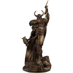 Estátua Imagem Thor Mitologia Nórdica - Versão 2 - Renascença