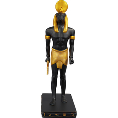 Estátua Hórus Deus Do Sol E Lua Egípcio - Estatueta