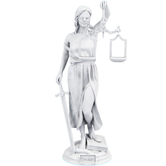 Estátua Símbolo Justiça Deusa Themis Têmis Direito - loja online