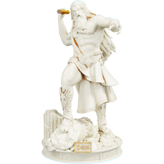 Estátua Zeus Mitologia Grega Estatueta Júpiter