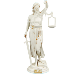 Estátua Símbolo Justiça Deusa Themis Têmis Direito