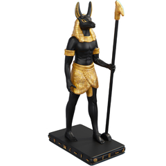 Estátua Anúbis Deus Dos Mortos Egípcio - Estatueta - comprar online