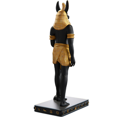 Estátua Anúbis Deus Dos Mortos Egípcio - Estatueta na internet