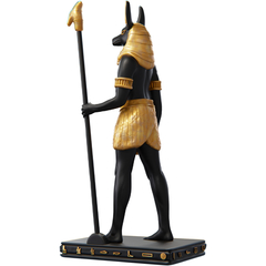 Estátua Anúbis Deus Dos Mortos Egípcio - Estatueta - Renascença