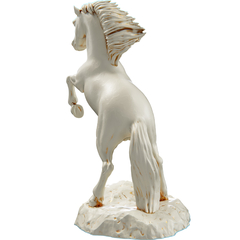 Estátua Cavalo - Estatueta Imagem Equino - Renascença