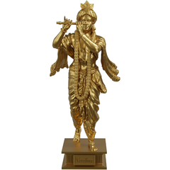 Estátua Lord Krishna Personificação de Deus Supremo Hindu - Avatar de Víxenu na internet