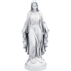 Estátua Religiosa Imagem Nossa Senhora - Santa Maria Mãe de Jesus - Renascença