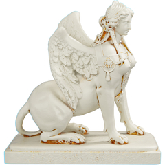 Estátua Esfinge - Mitologia Grega - comprar online