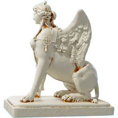 Estátua Esfinge - Mitologia Grega - Renascença