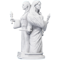 Estátua Hecate Deusa Tríplice Grega Perseia da Bruxaria Divino Feminino
