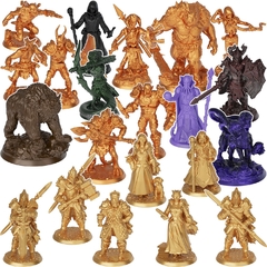 Kit 21 Miniaturas Rpg Dungeons & Dragons D&D - comprar online