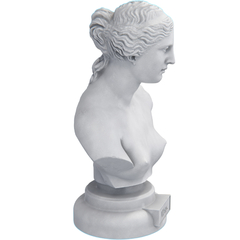 Estátua Busto Vênus de Milo na internet