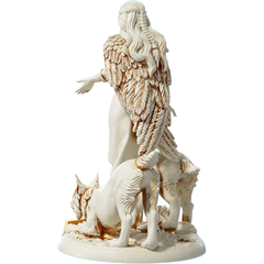 Estátua Imagem Freya Mitologia Nórdica Deusa do amor, fertilidade, beleza, magia - loja online