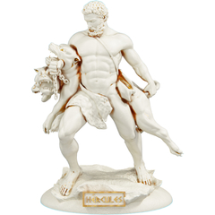 Estátua Hércules Mitologia Grega Herói Estatueta Imagem