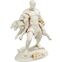 Estátua Hércules Mitologia Grega Herói Estatueta Imagem - comprar online