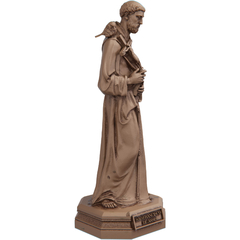Estátua São Francisco de Assis Estatueta Imagem - comprar online