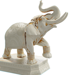 Estátua Elefante Indiano - Estatueta Imagem - Renascença