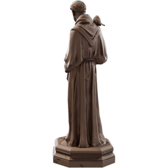 Estátua São Francisco de Assis Estatueta Imagem - loja online