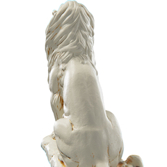 Estátua Leão - Estatueta Imagem - loja online