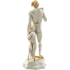 Estátua Dionísio Mitologia Grega Estatueta Baco - loja online