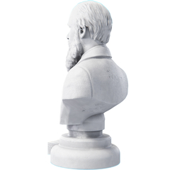 Imagem do Estátua Busto Fiódor Dostoiévski Filósofo e Escritor Russo