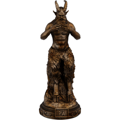 Estátua Pã Mitologia Grega Estatueta Fauno Silvano - Renascença