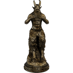 Estátua Pã Mitologia Grega Estatueta Fauno Silvano - loja online