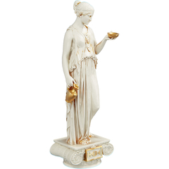 Estátua Hebe Deusa Grega da Eterna Juventude - Juventas - comprar online