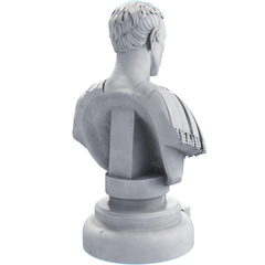 Estátua Busto Júlio César Romano - Julius Caesar Imperador de Roma - Renascença