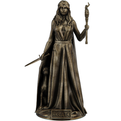 Estátua Hecate - Deusa grega da lua, magia, feitiçaria - Perseia - Trivia - Renascença